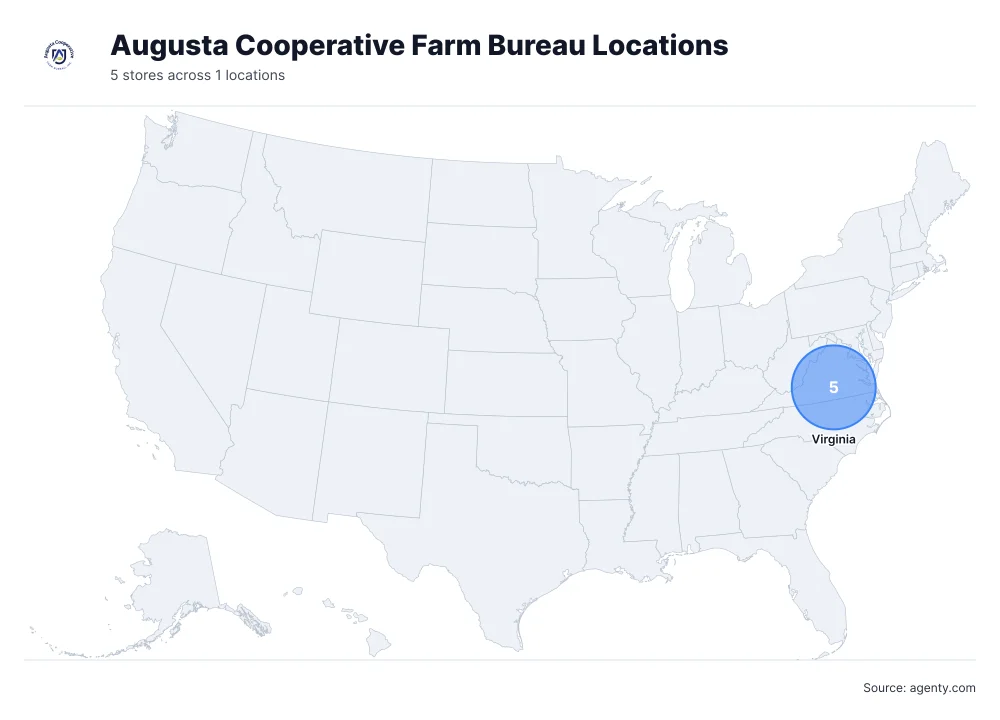 Augusta Cooperative Farm Bureau Locations by State