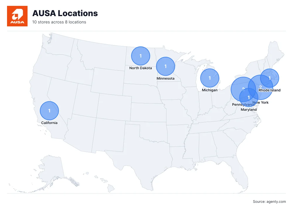 AUSA Locations by State