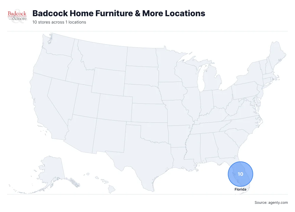 Badcock Home Furniture & More Store Locations in the USA