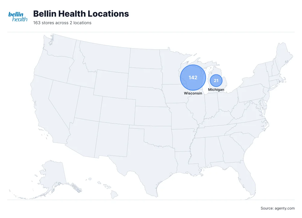 Bellin Health Locations by State