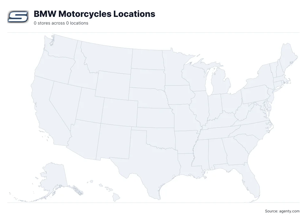 BMW Motorcycles Locations by State