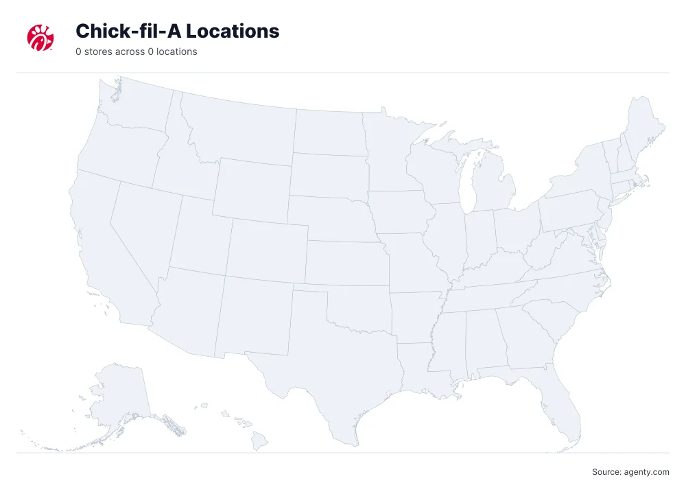 Chick-fil-A Locations by State