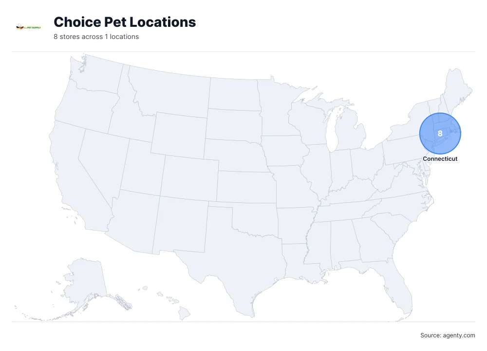 Choice Pet Locations by State