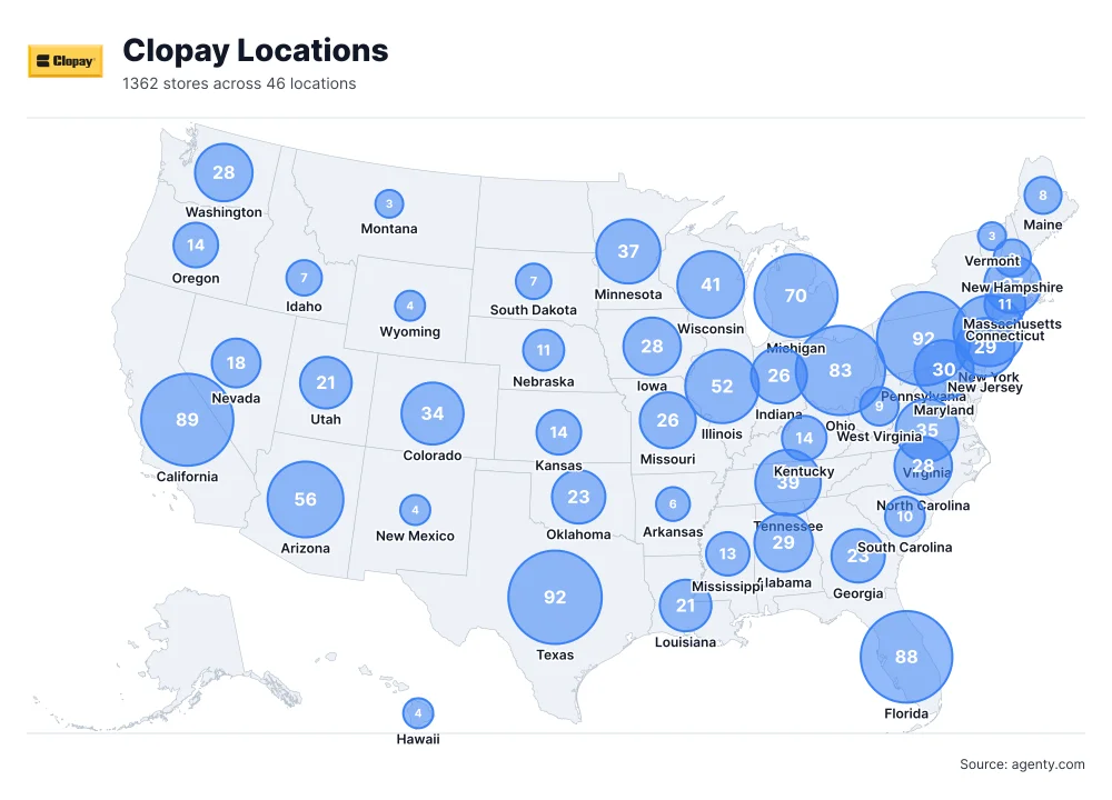 Clopay Locations by State