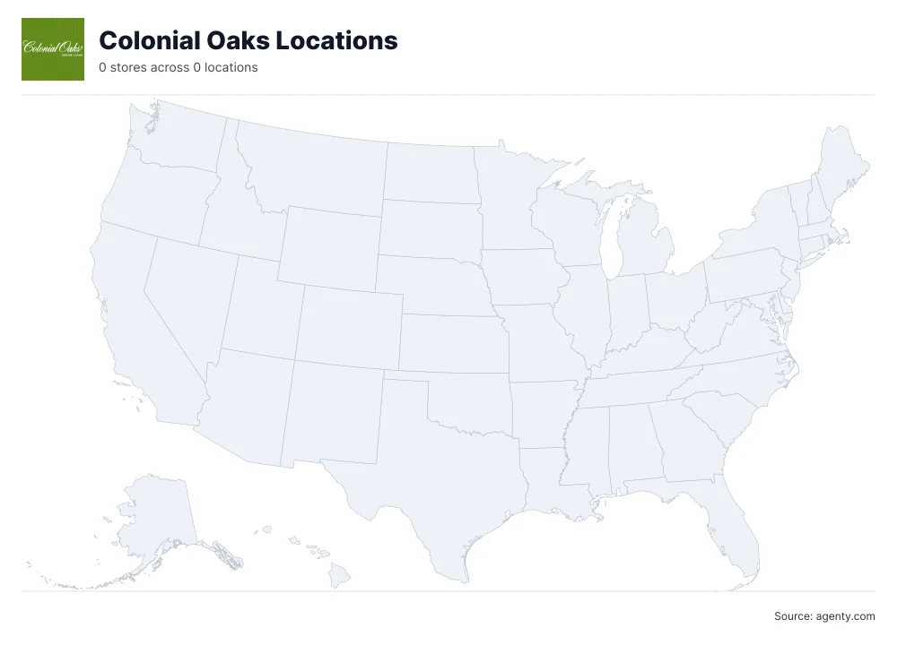 Colonial Oaks Locations by State