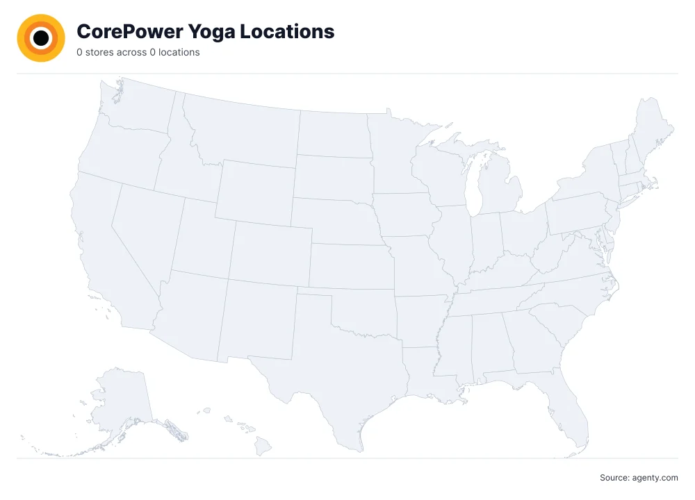 CorePower Yoga Locations by State