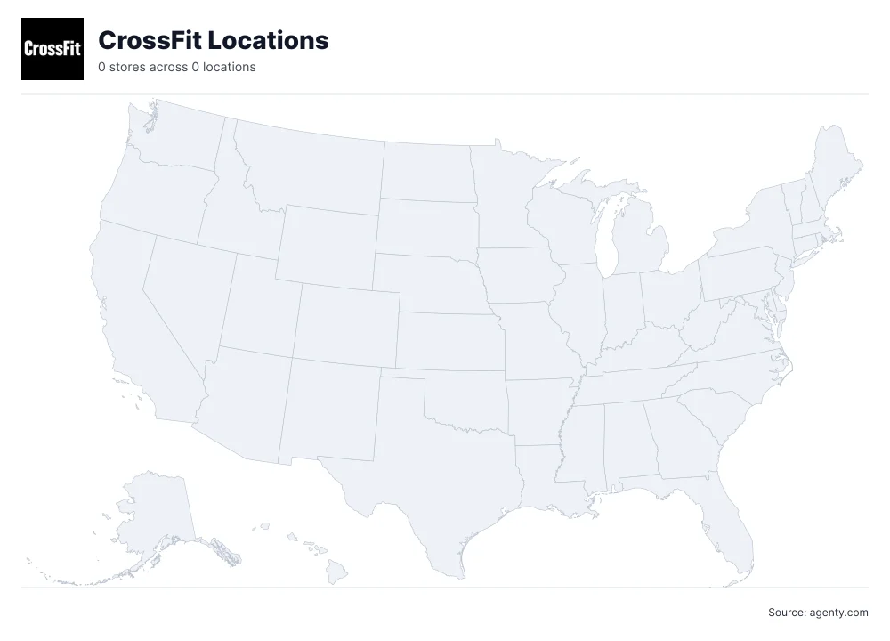CrossFit locations in the USA