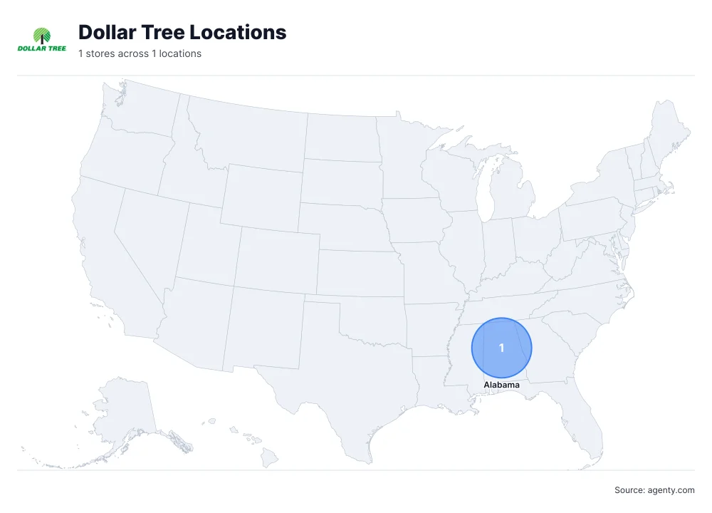 Dollar Tree Locations by State