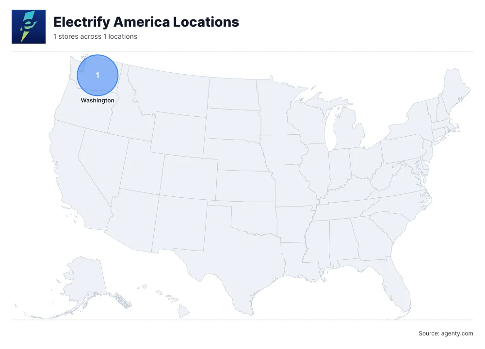 Electrify America Locations by State