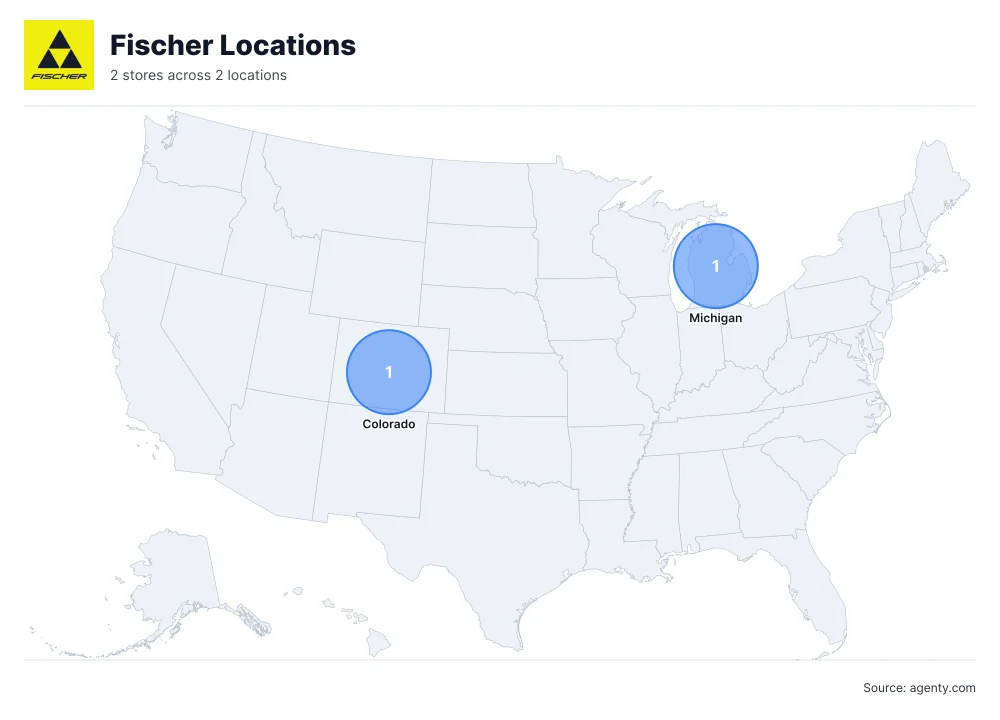Fischer Locations by State/Region