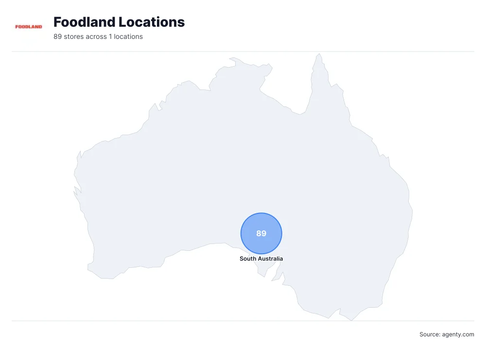 Foodland Locations by State/Region