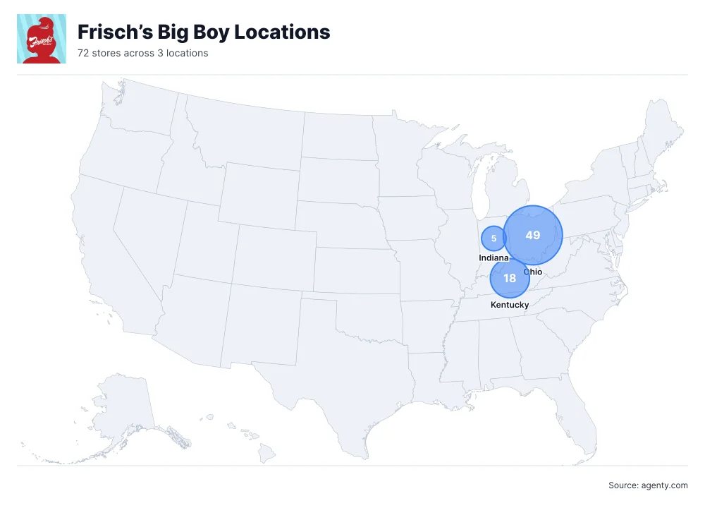 Frisch’s Big Boy Locations by State