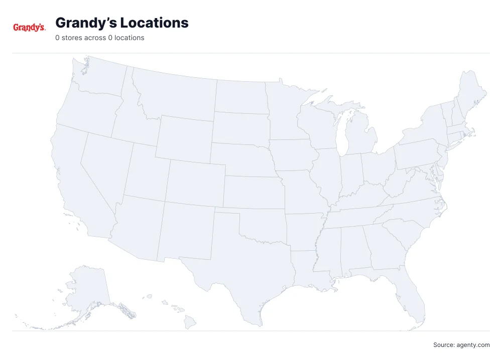 Grandy’s Locations by State