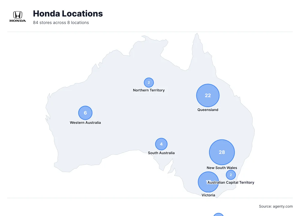 Honda Locations by State/Region