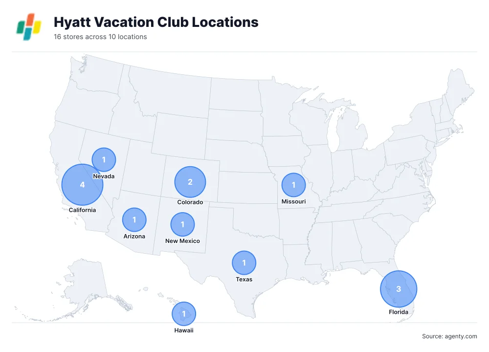 Hyatt Vacation Club Locations by State