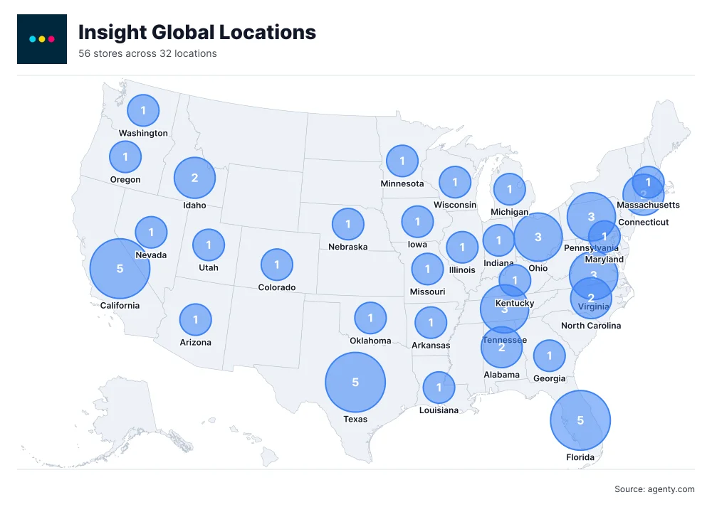 Insight Global Locations by State/Region