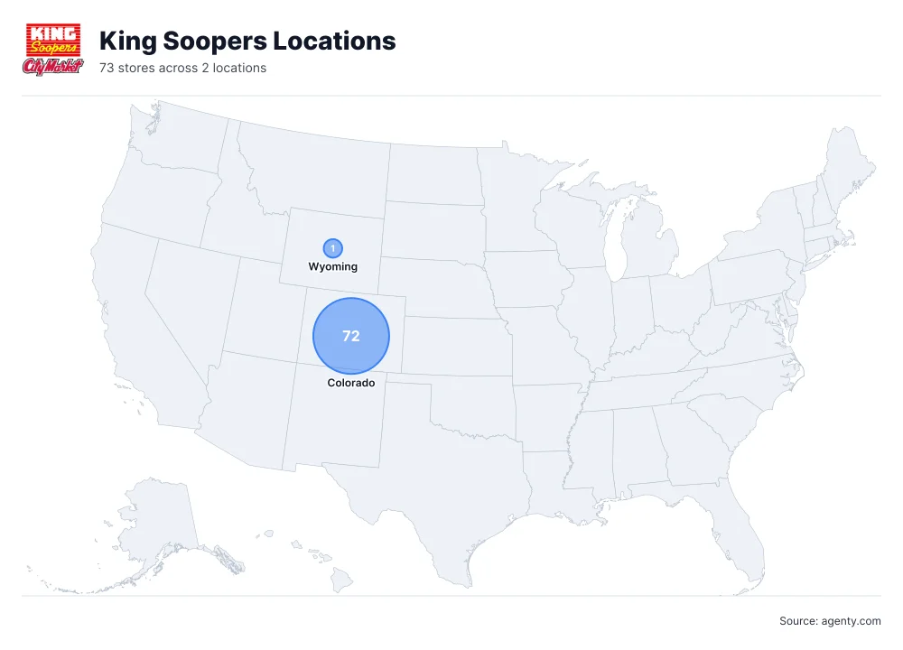 King Soopers Locations by State
