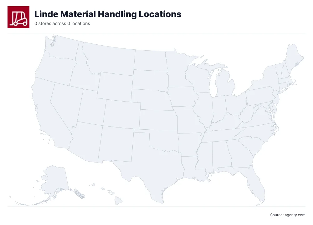 Linde Material Handling Locations by State