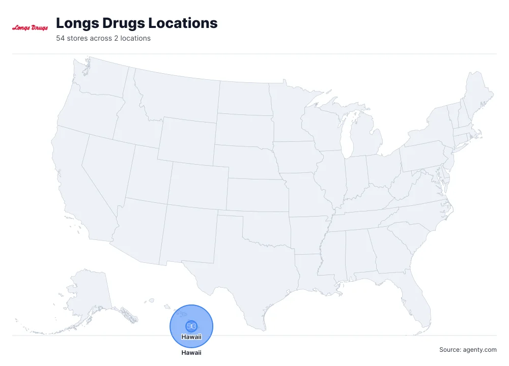 Longs Drugs Locations by State