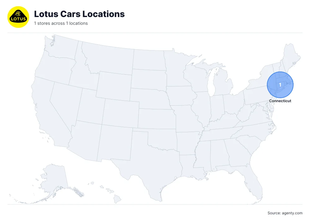 Lotus Cars Locations by State/Region