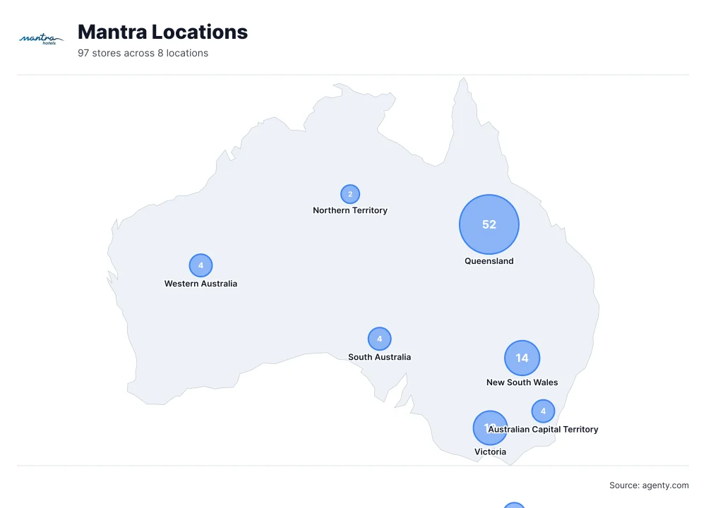 Mantra Locations by State/Region