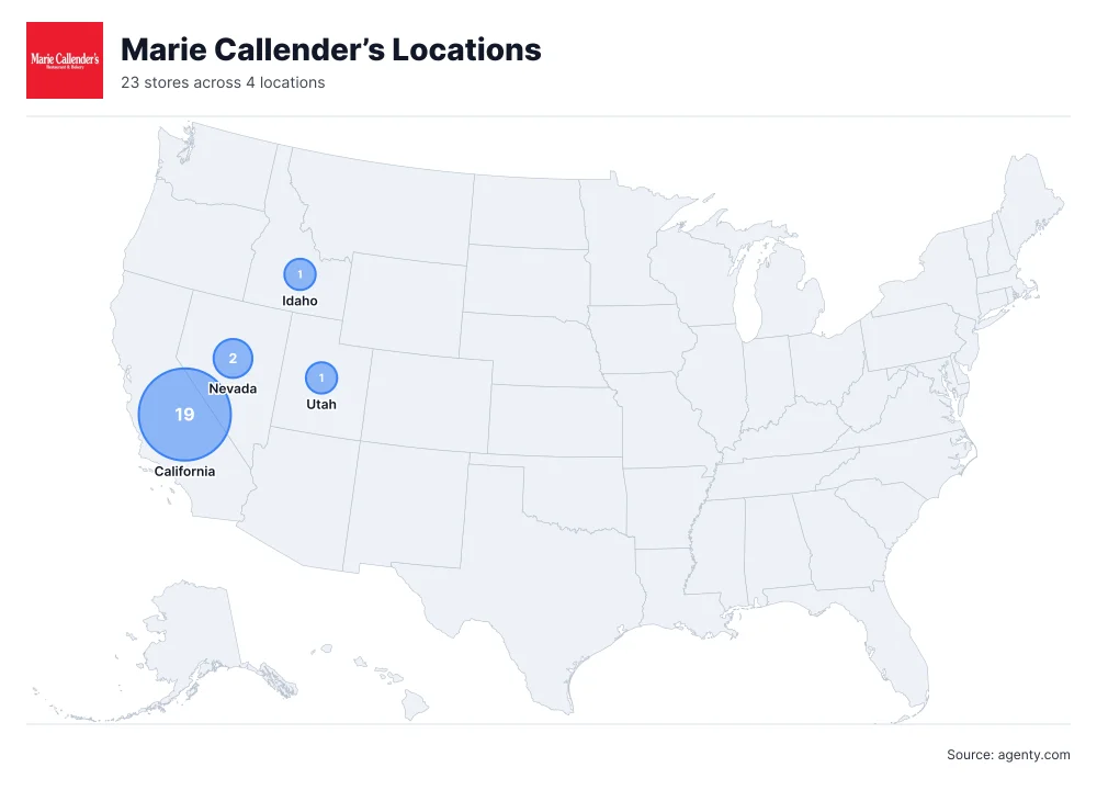 Marie Callender’s Locations by State
