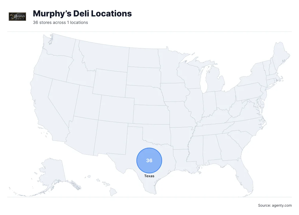 Murphy’s Deli Locations by State