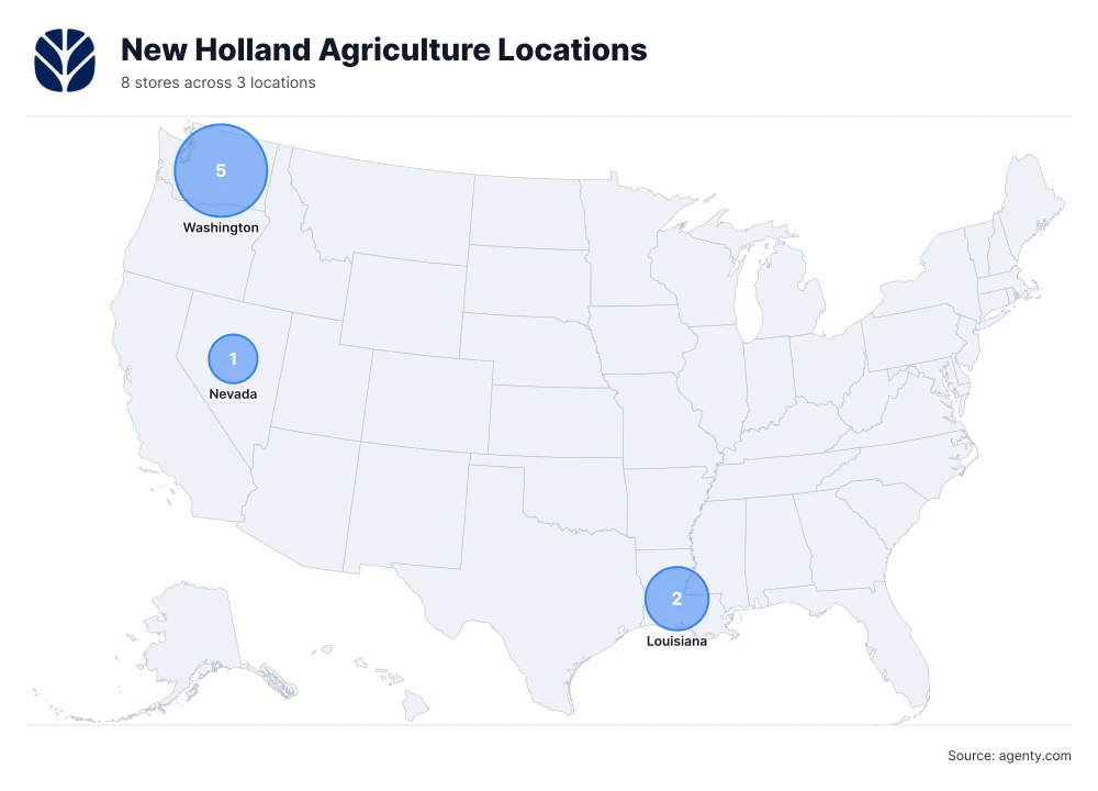 New Holland Agriculture Locations by State