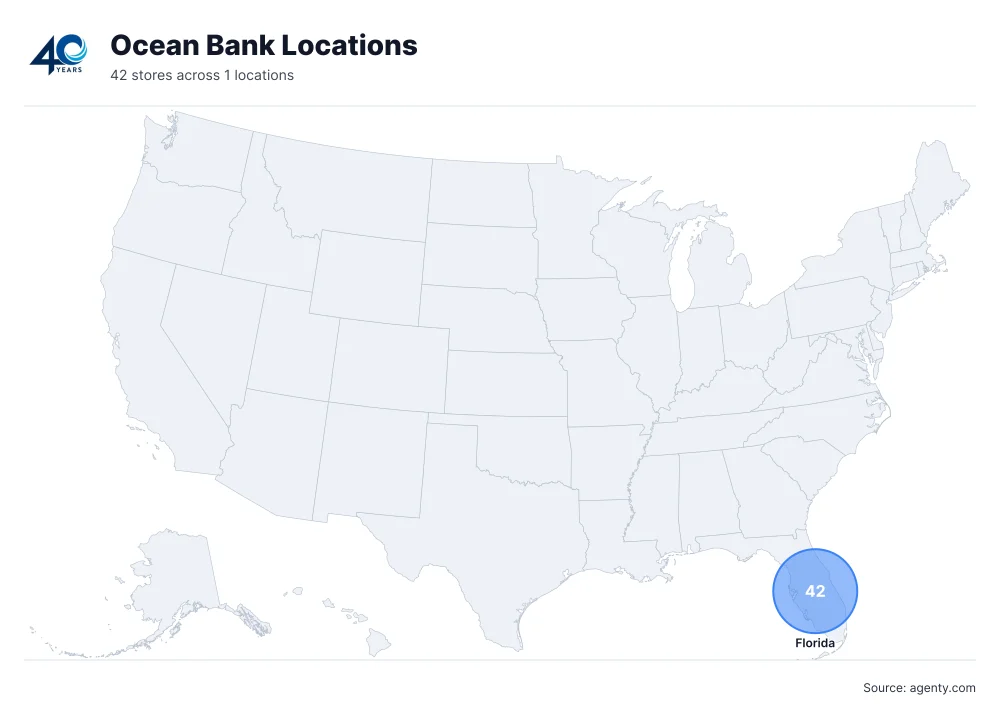 Ocean Bank Locations by State