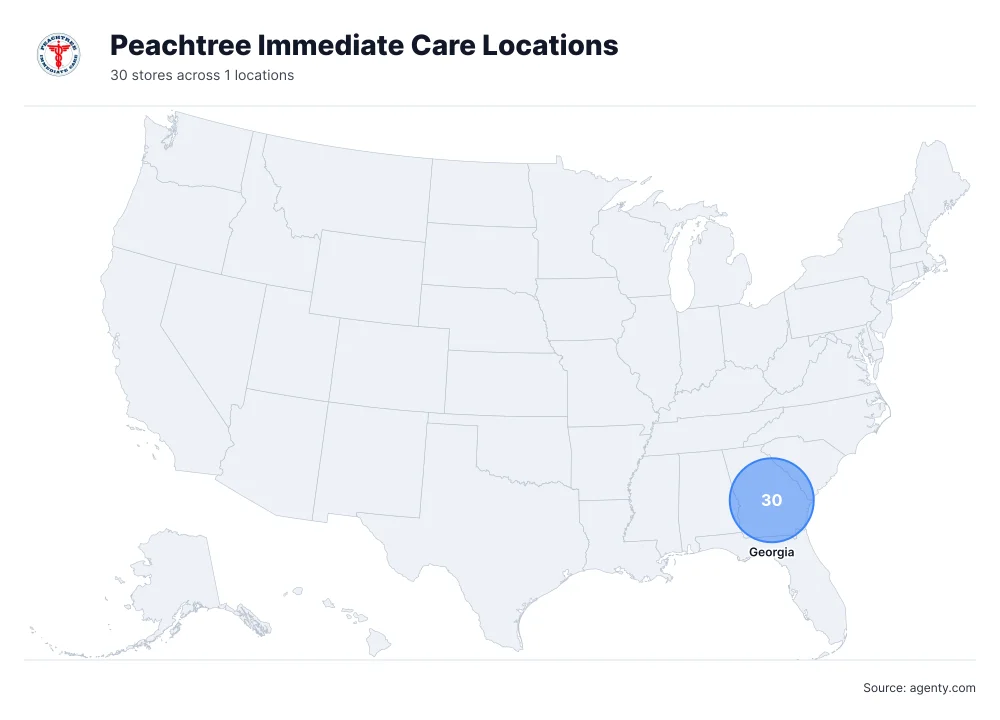 Peachtree Immediate Care Locations by State