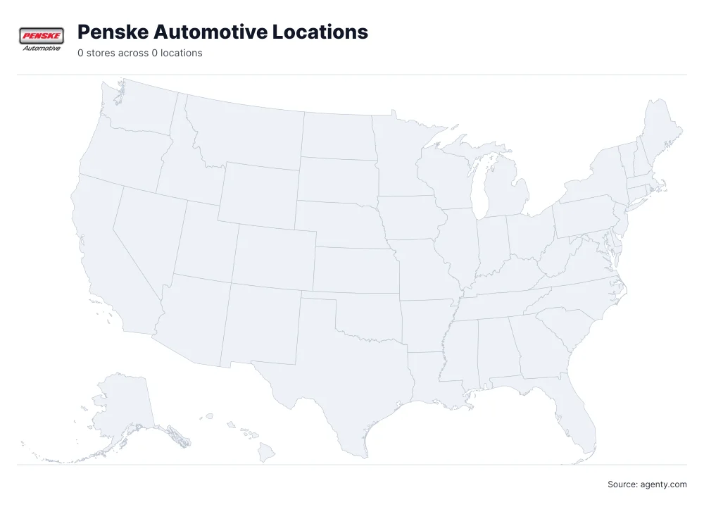 Penske Automotive Locations by State