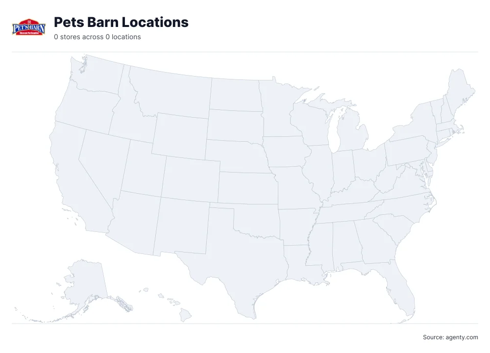 Pets Barn Locations by State