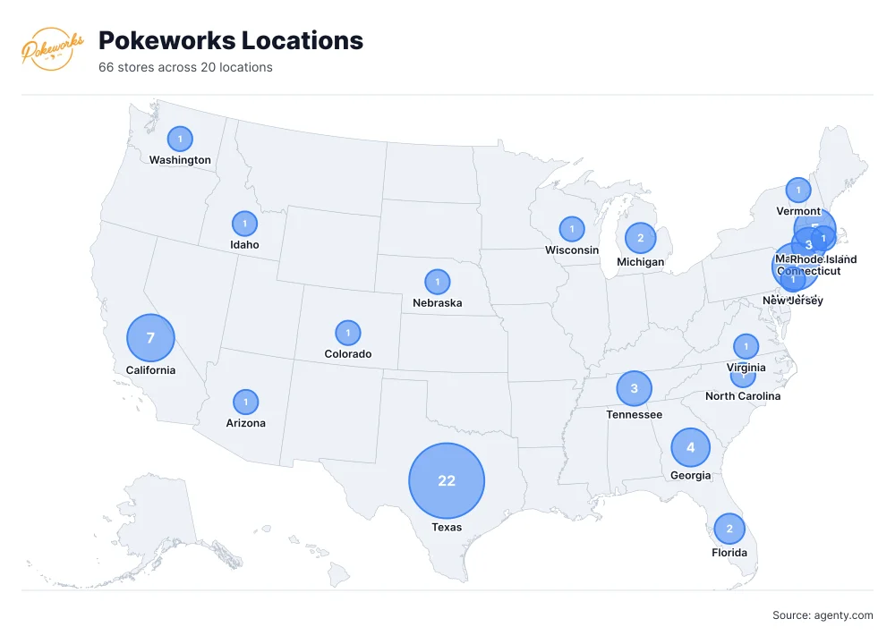 Pokeworks Locations by State