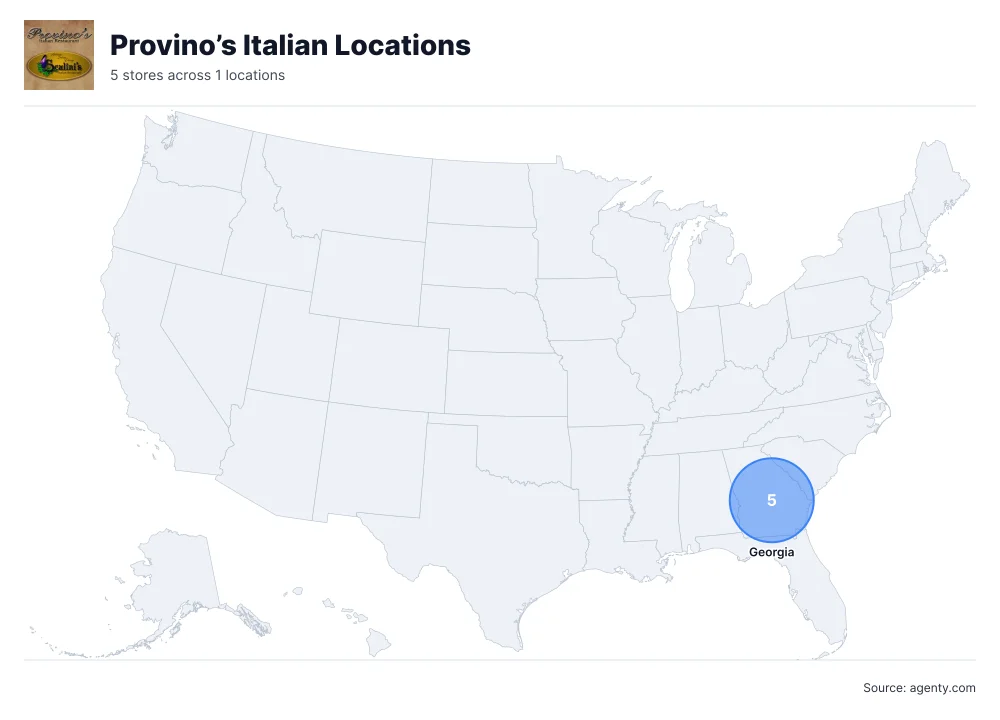 Provino’s Italian Locations by State
