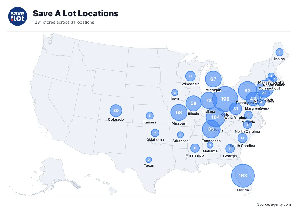 Save A Lot Store Locations in the USA