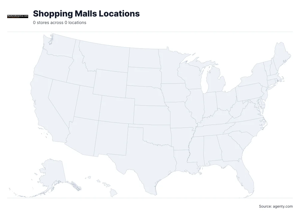 Shopping Malls Locations by State