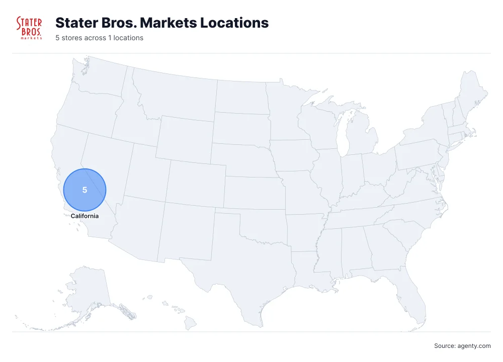 Stater Bros. Markets Locations by State/Region